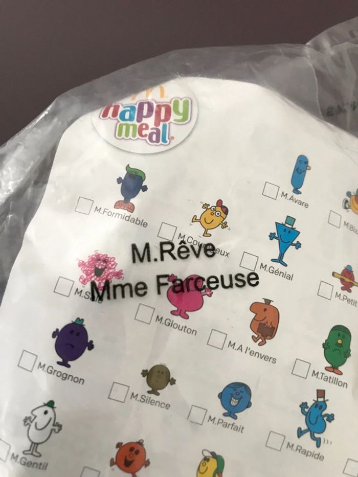 Lot monsieur madame mc do neufs - photo numéro 4