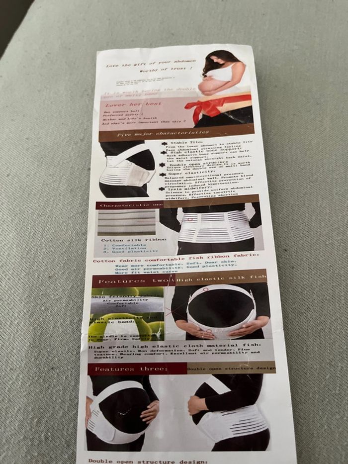 Ceinture de grossesse - photo numéro 2