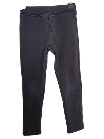 Pantalon chaud okaidi jogging enfant fille taille 5 ans bleu marine pailletés