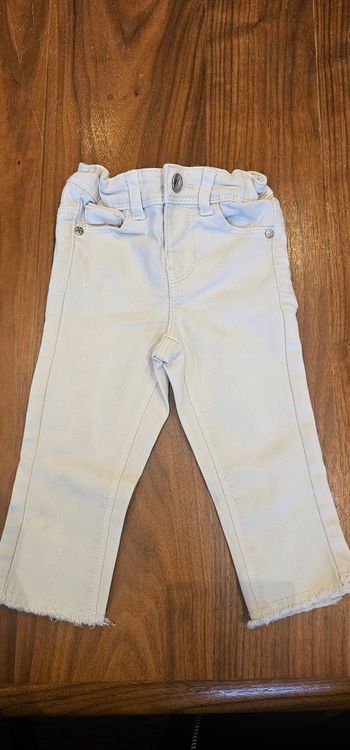 Pantacourt jean fille 3 ans 98cm