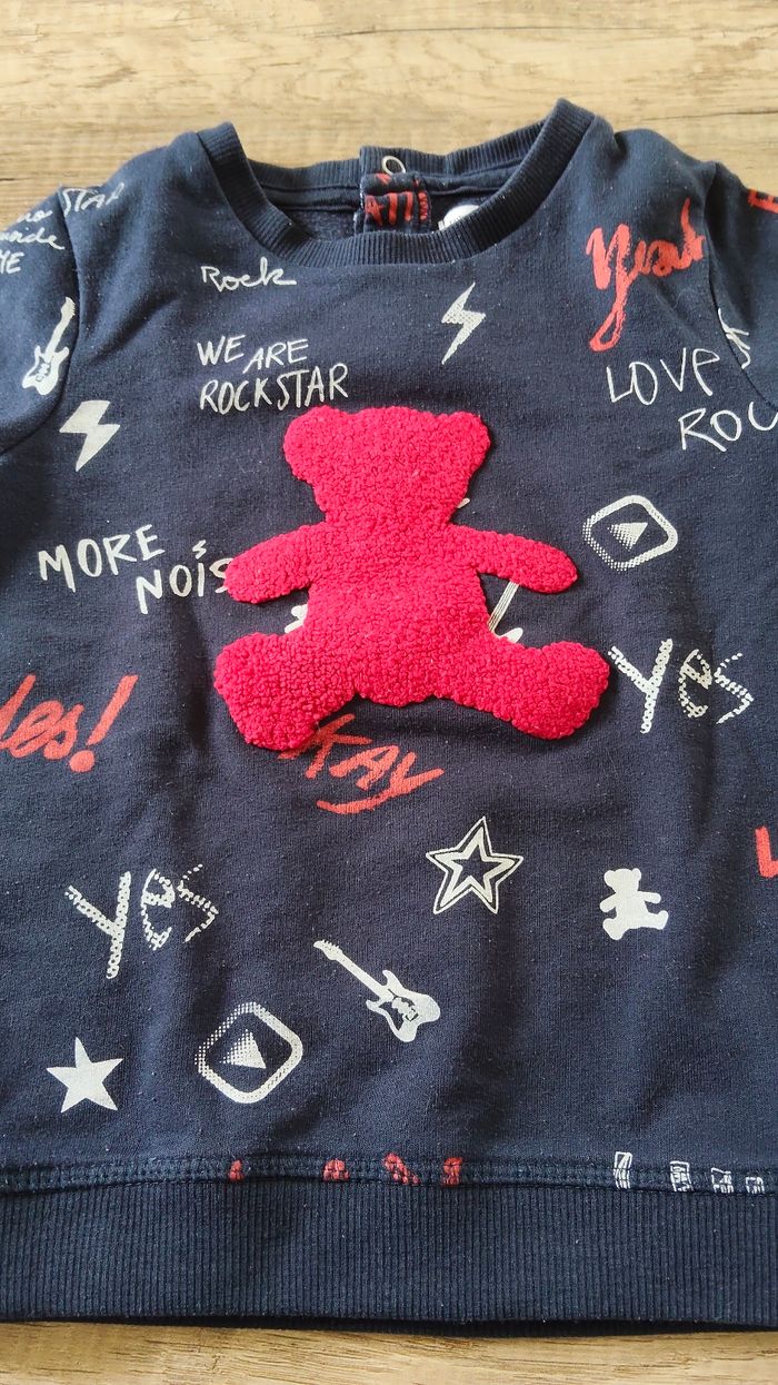 Sweat lulu castagnette 3 ans - photo numéro 2