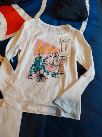 Tee-shirt manches longues orchestra fille 8 ans