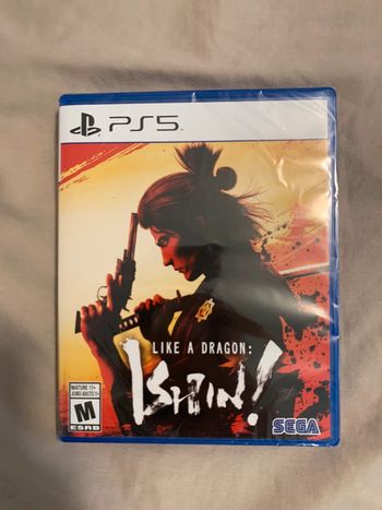 Like a dragon Ishin ps5 neuf