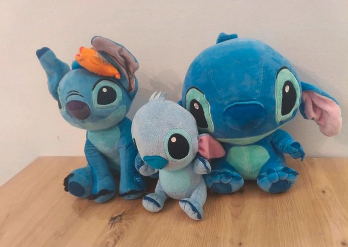 Lot 3 peluches Stitch - photo numéro 5