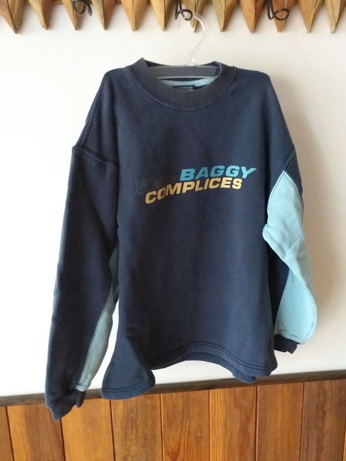 Sweat bleu complice taille 8 ans