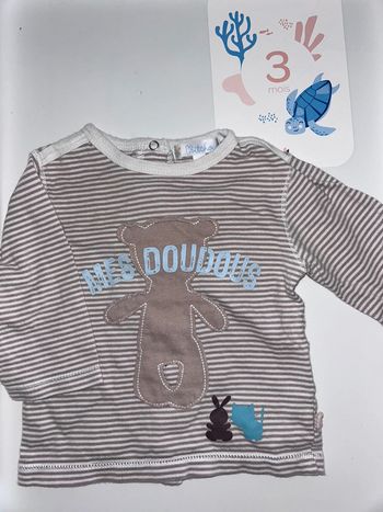 Tee shirt 3 mois