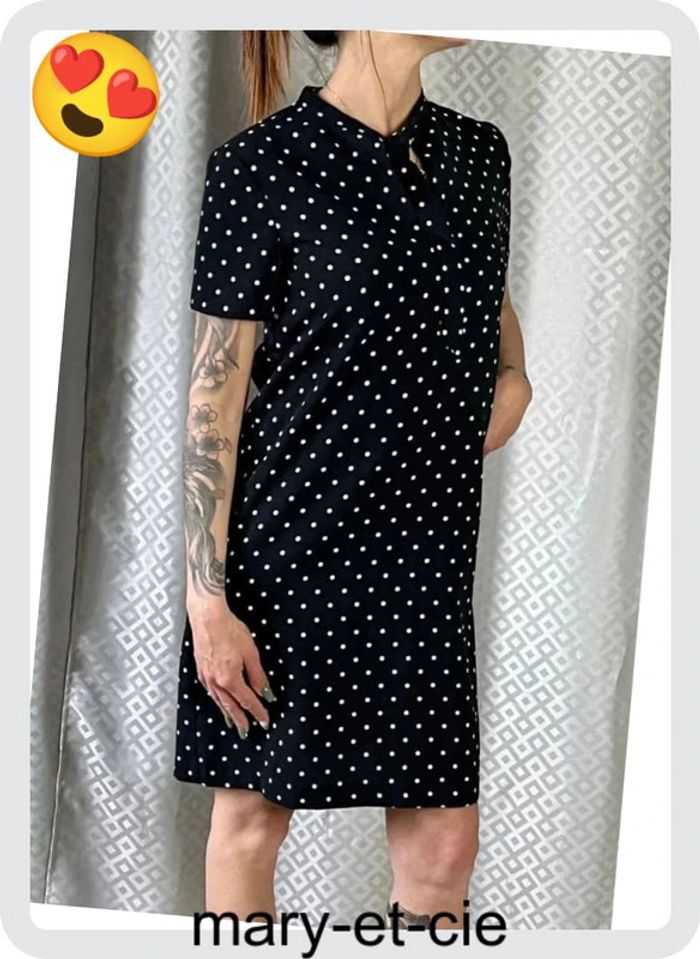 SOLDÉ - Robe à pois promod 38