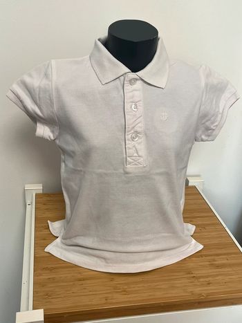 Polo blanc kiabi