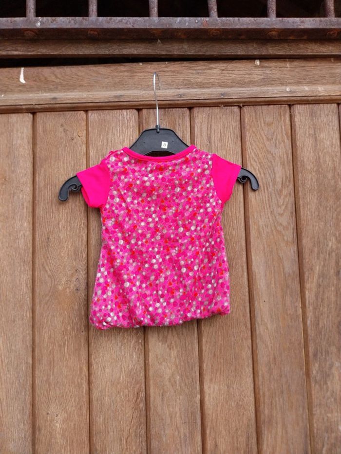 Tee-shirt bébé fille 3 mois ptit môme - photo numéro 2