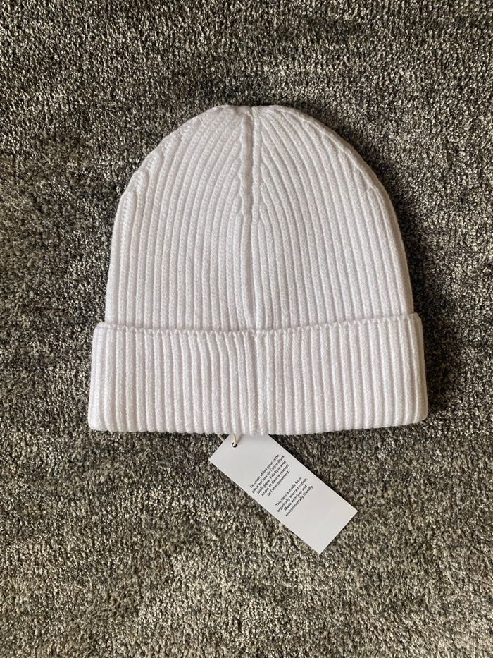 Bonnet AMI Paris Blanc Neuf - photo numéro 3