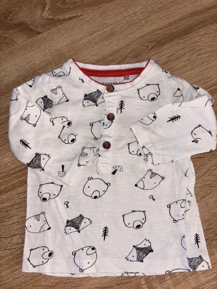 Lot maillot manche longue 3 mois - photo numéro 4