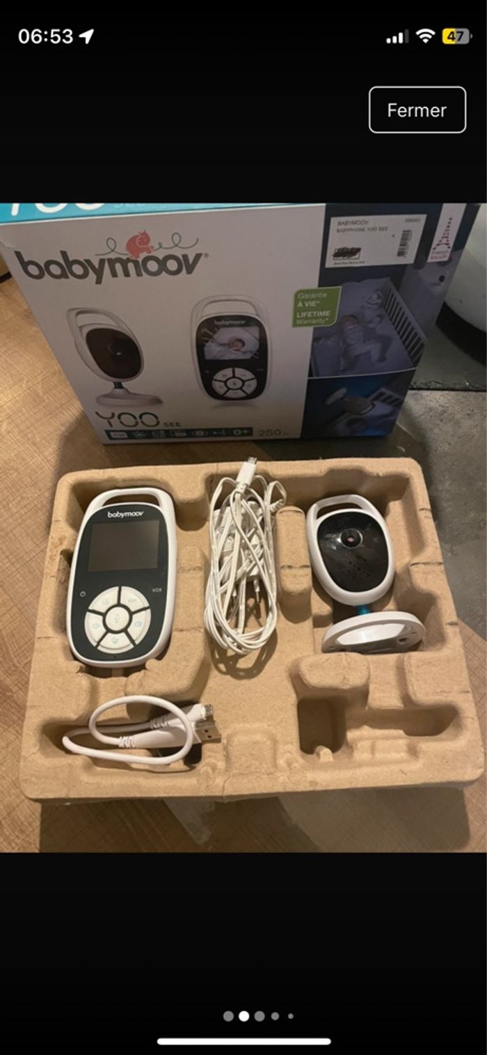 Babyphone avec caméra babymoov - photo numéro 2