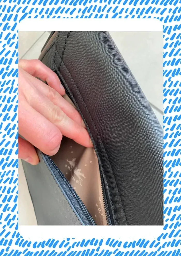 Sac à bandoulière noir Francinel - photo numéro 7
