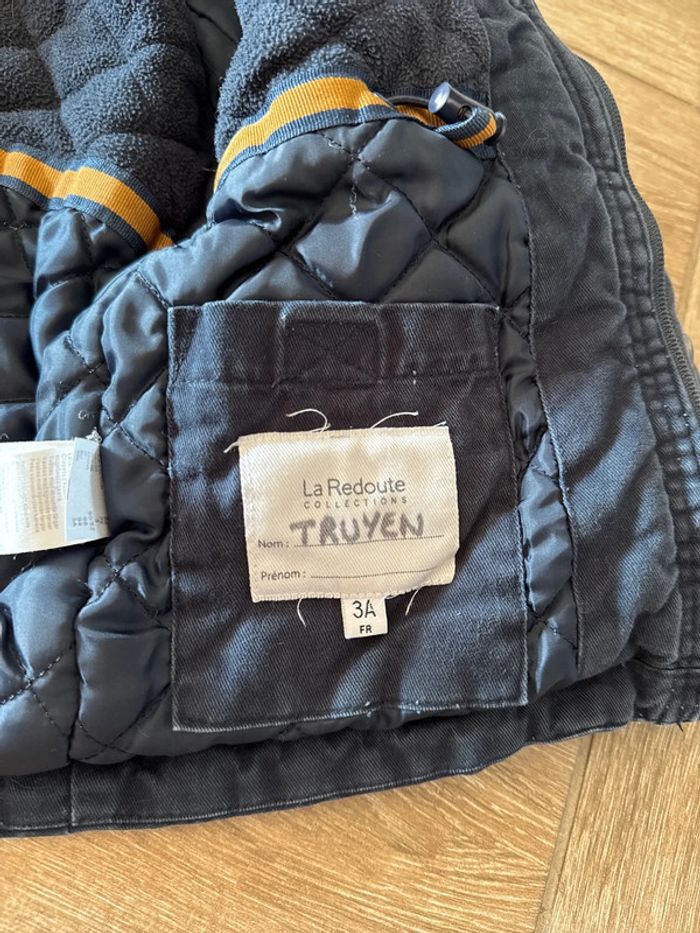 Manteau la redoute 3 ans - photo numéro 3