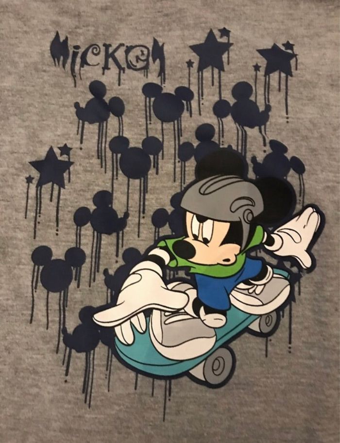 Tee shirt 2/3 ans Mickey Mouse - photo numéro 3