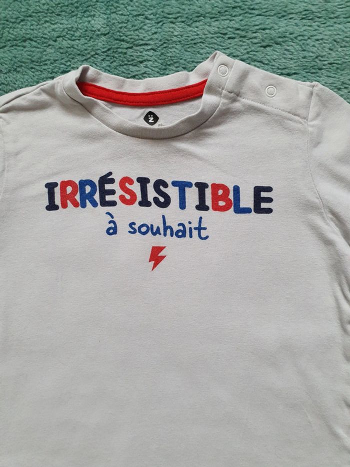 Tres beau tee-shirt 24 mois - photo numéro 2