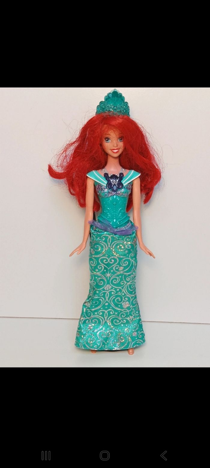 Poupée mattel Arielle princesse Disney Light Shine BDJ25