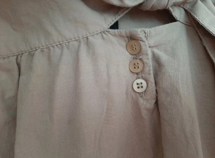 Jupe beige en coton - photo numéro 3