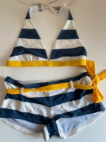 Maillot de bain rayure