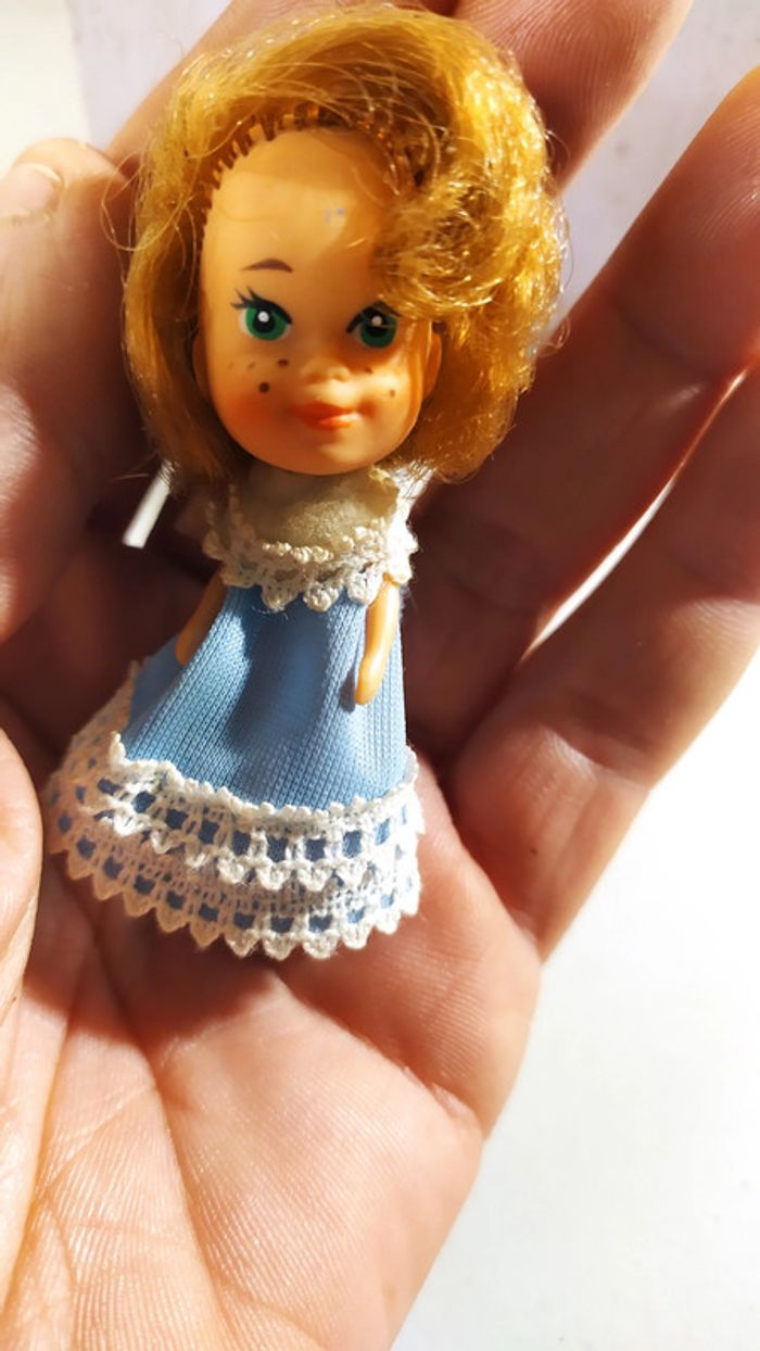 3 mini poupées vintage 6 cm - photo numéro 3