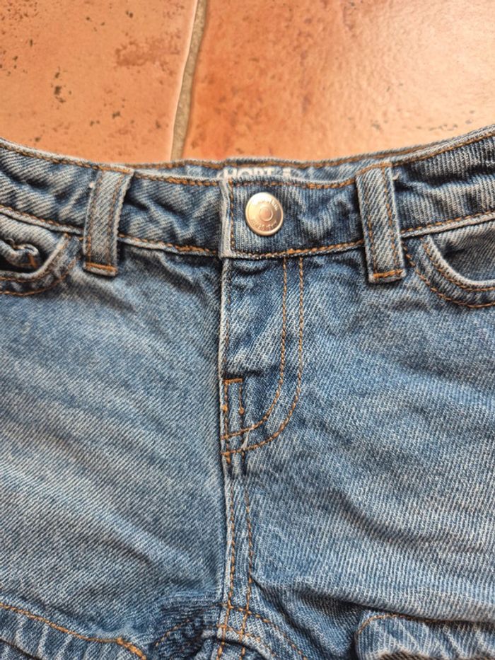 Short en jean bebe fille - photo numéro 6