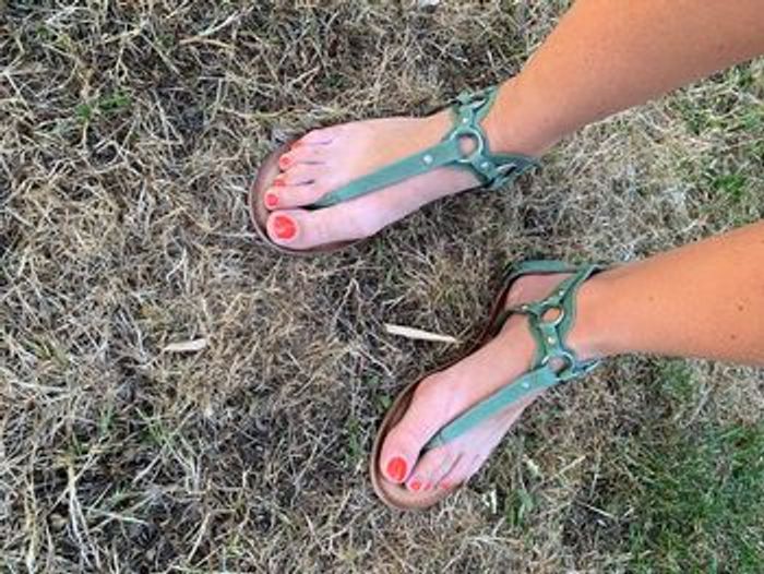 Sandales vertes T39 - photo numéro 4