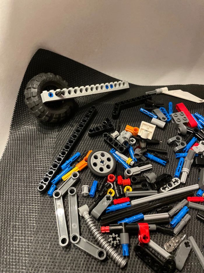 Lego Technic lot vrac clips fixations barres connecteurs officiel pièces détachées - photo numéro 2