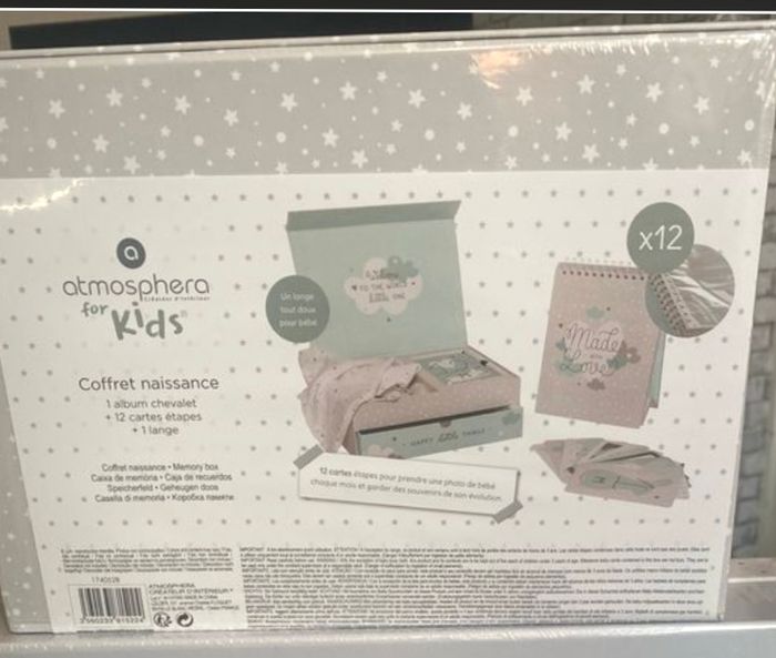 Coffret  naissance welcome atmosphera  neuf - photo numéro 2