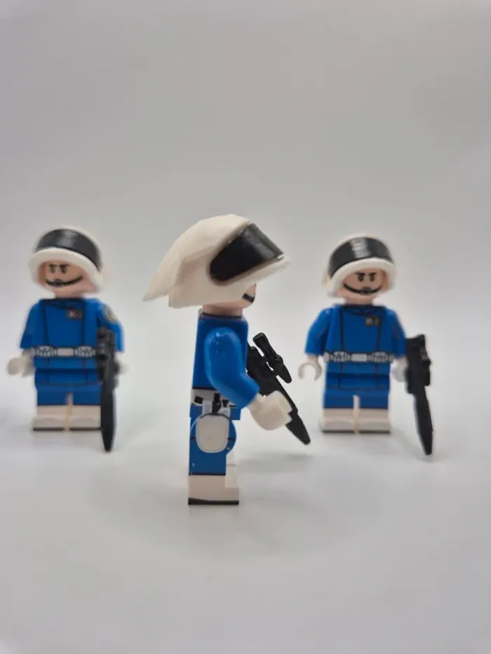 Figurines type lego custom 4 soldats de la nouvelle république mandalorian star wars - photo numéro 5