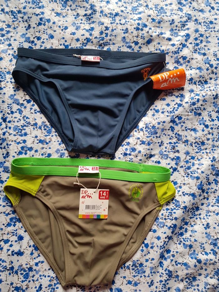 2 maillots de bain 14 ans DPAM