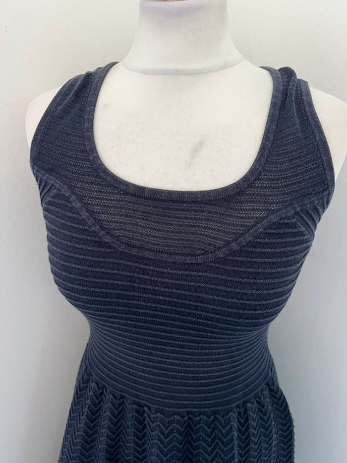Robe patineuse bleue Sandro S - photo numéro 3
