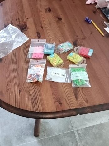 Lot élastiques pour bracelet