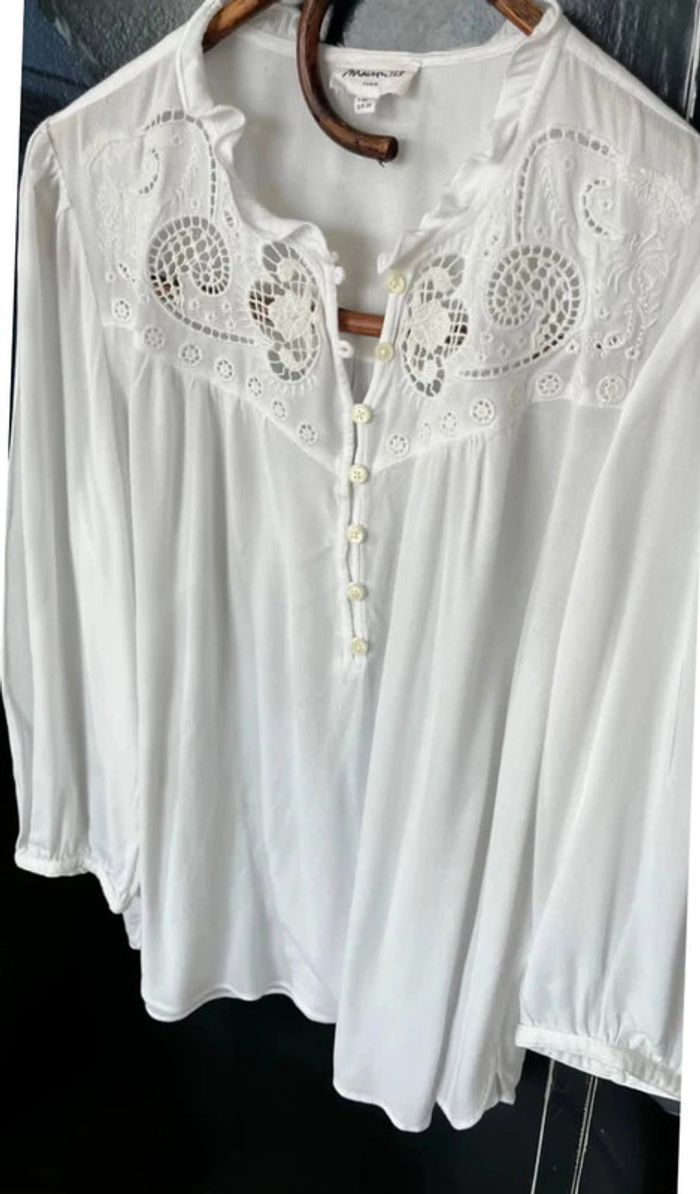 Blouse broderies anglaises Capucine - photo numéro 12