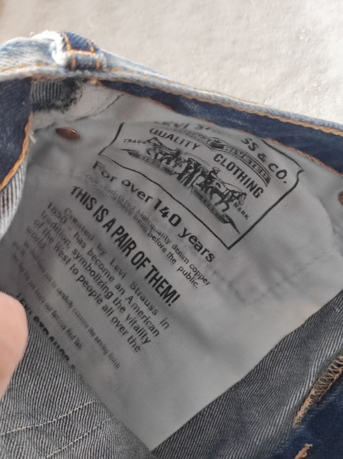 Pantacourt taille basse délavé W20 L22 - photo numéro 5