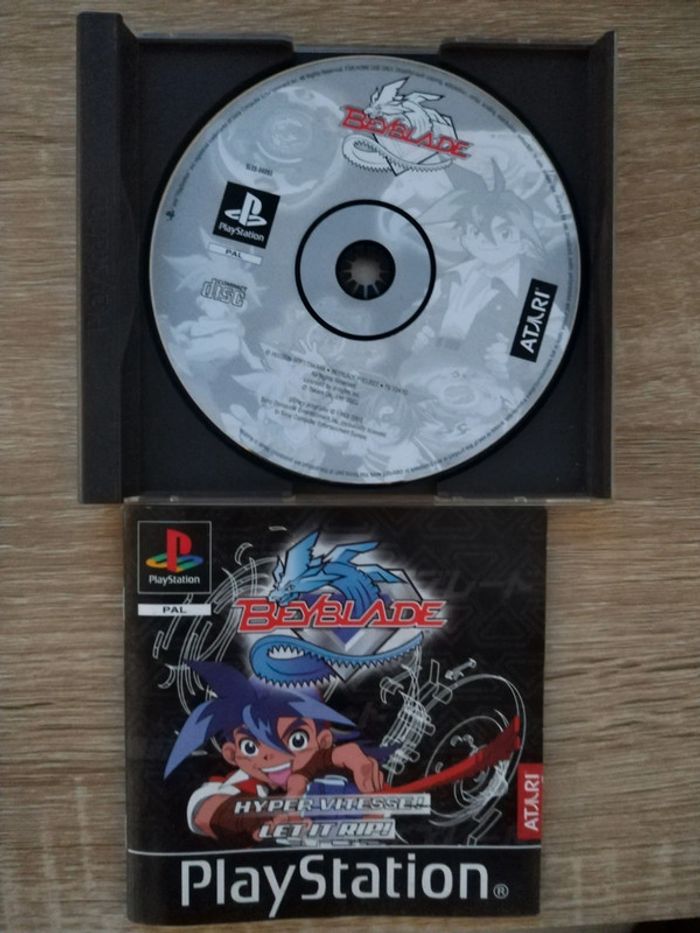 Jeu ps1 beyblade - photo numéro 2