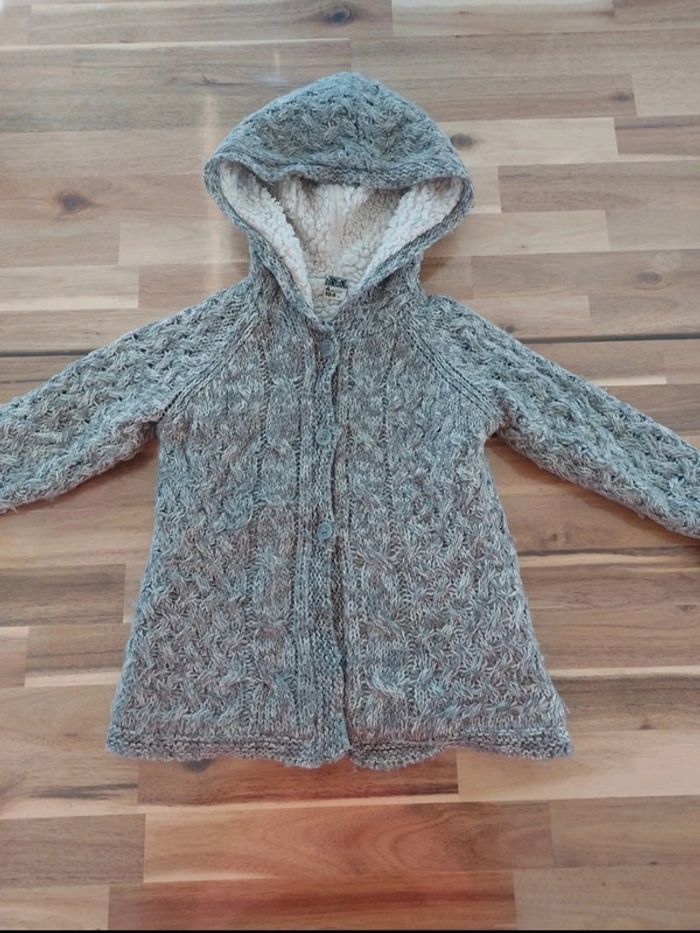 Gilet mi-saison gris