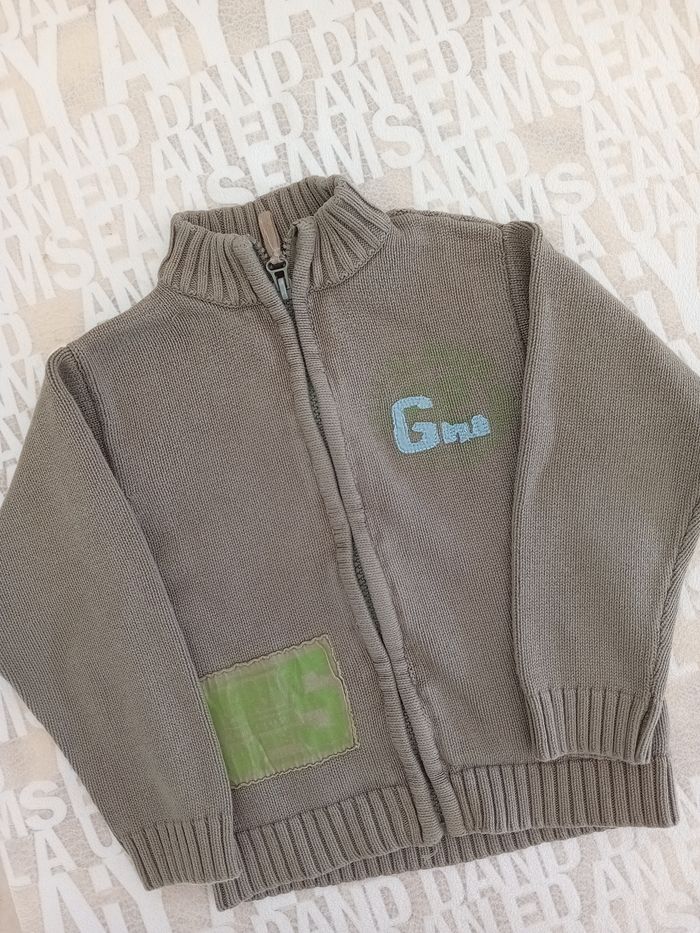 Gilet kaki en 4 ans Orchestra