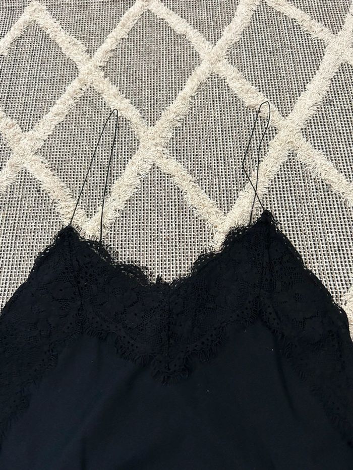 Top dentelle à bretelles vintage - photo numéro 3