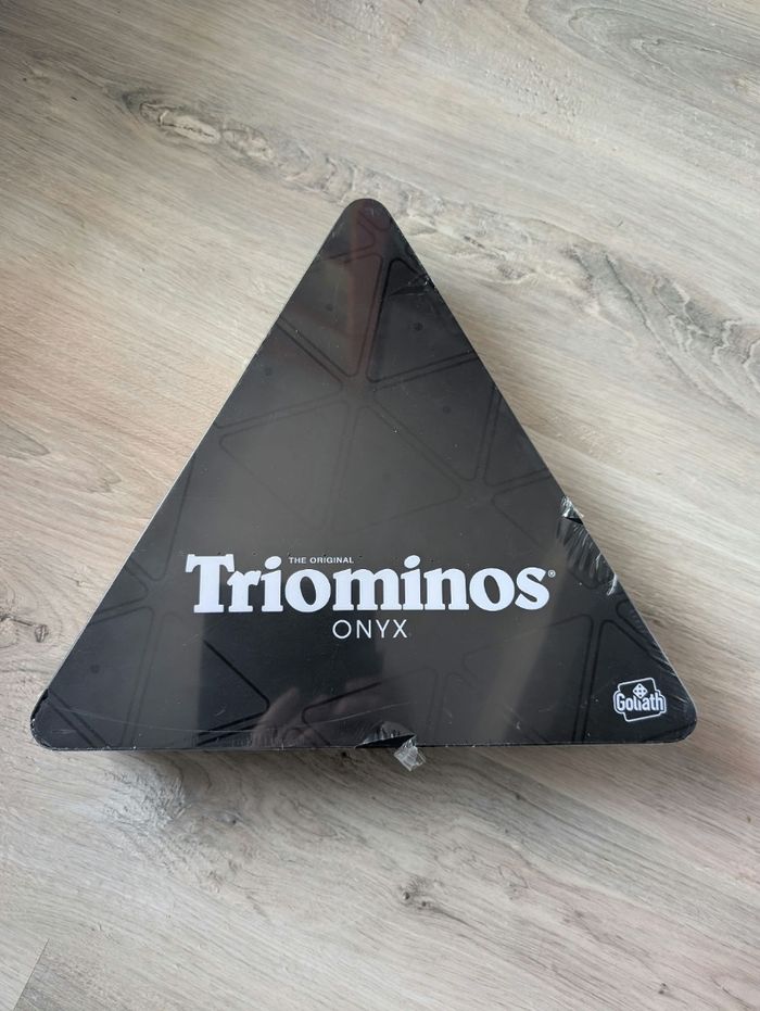 Jeu Triominos onyx Neuf