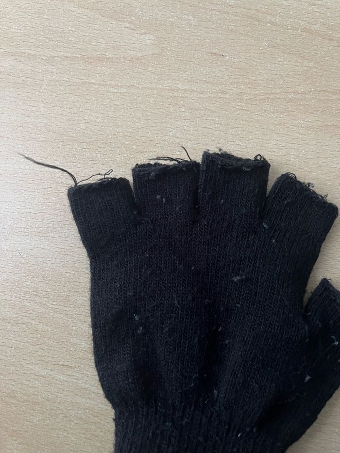 Lot de 3 mitaines - Taille Unique Enfant 13ans - Noir, Gris - photo numéro 8