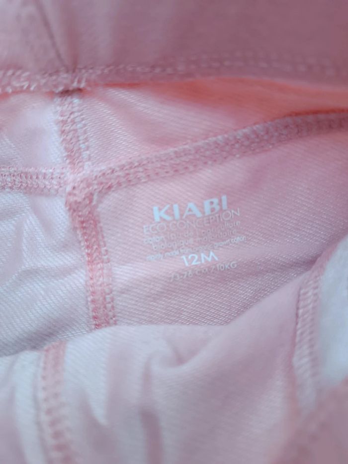 🔸 Pantalon type Jegging Rose - Kiabi 12 Mois🔸 - photo numéro 4