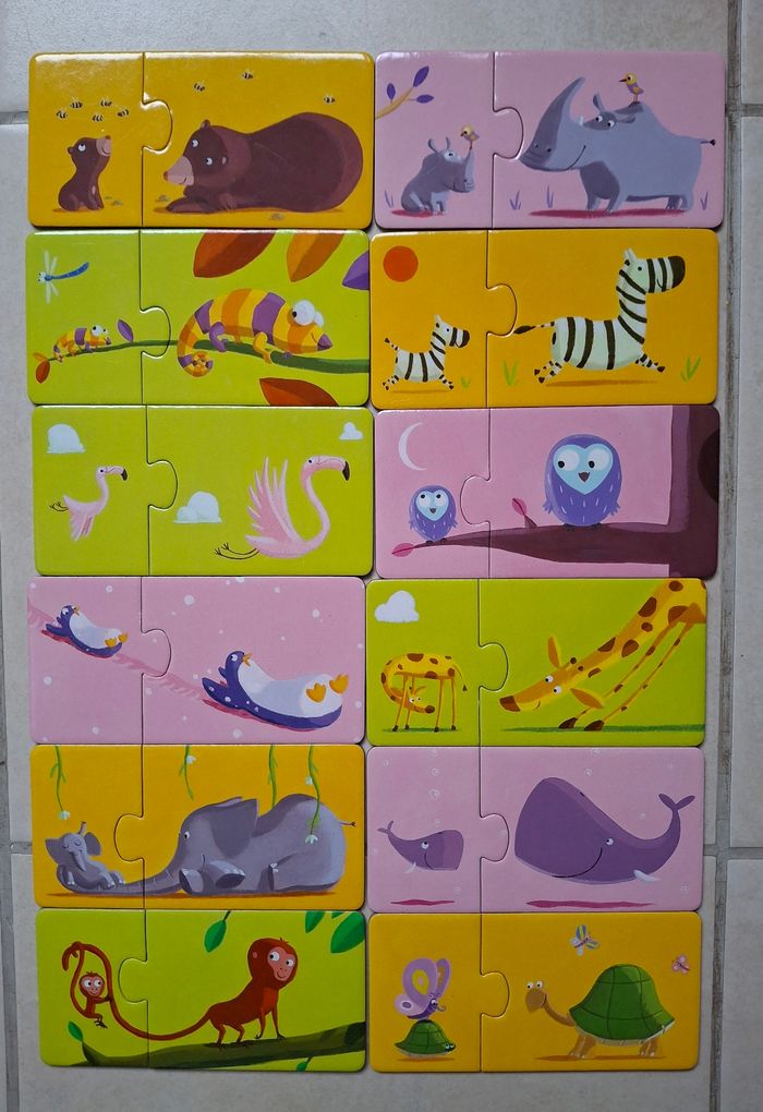 Puzzle duo Djeco 2+ - photo numéro 3