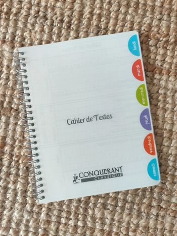 Cahier de texte