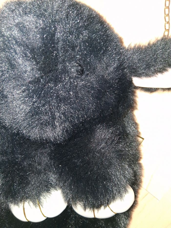 Sac lapin noir - photo numéro 5