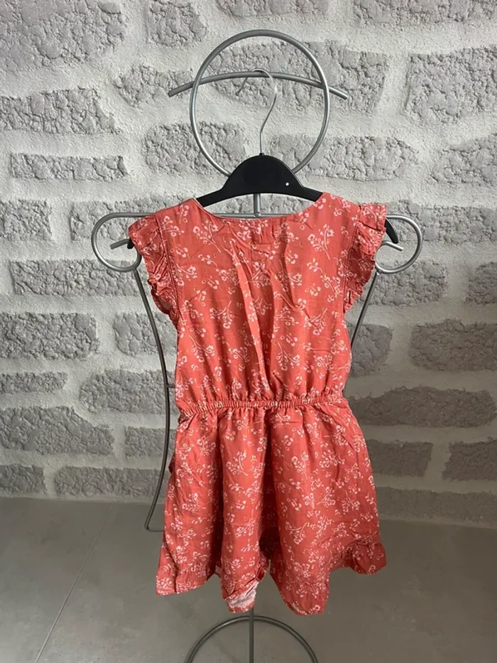 Robe fille sans manches orchestra prenante corail 4 ans - photo numéro 3