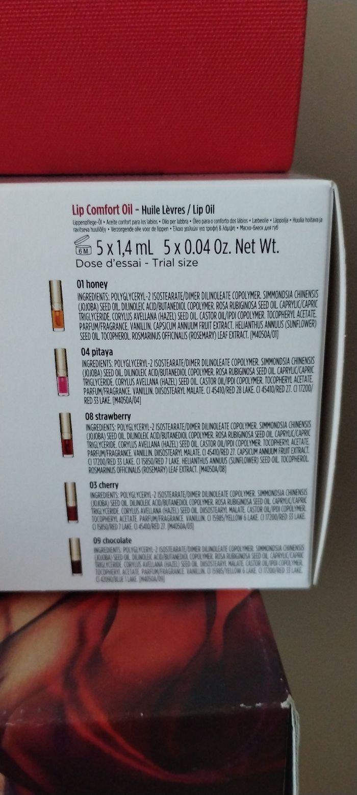 Coffret sac oil confort oil clarins - photo numéro 2
