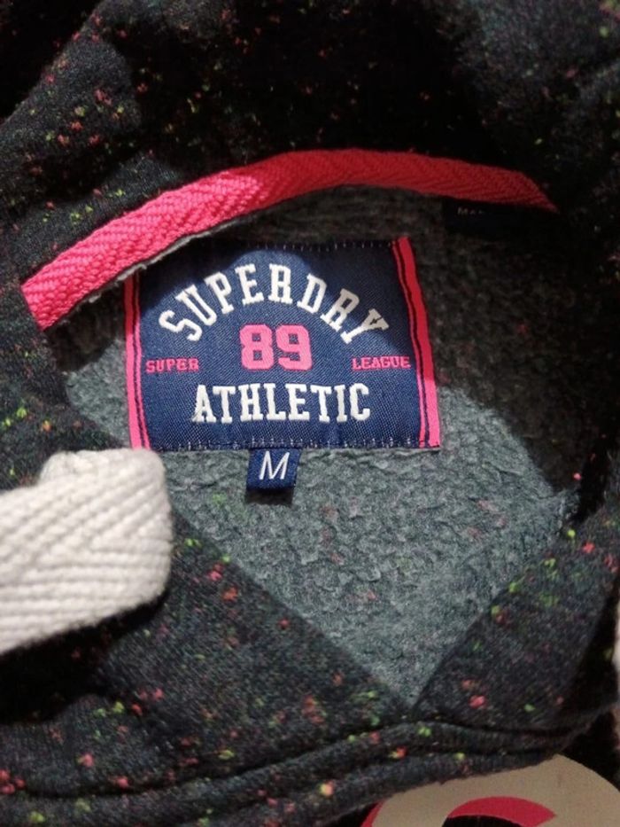 C61 sweat noir Superdry M - photo numéro 3
