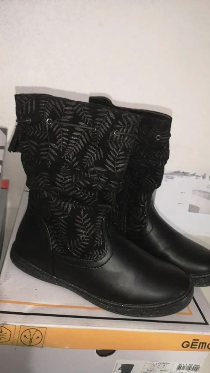 Bottines noires gemo - photo numéro 5