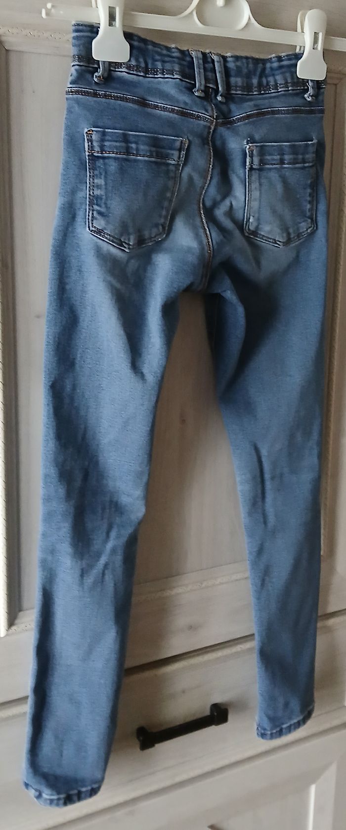Jeans troué taille Élastique - photo numéro 6