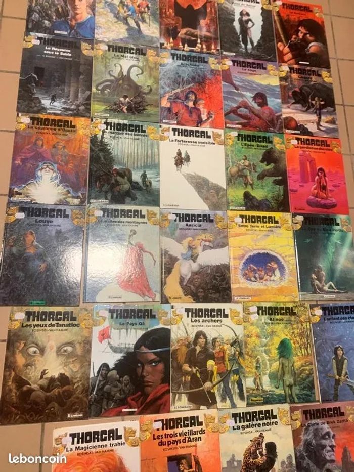 lot de 30 bd thorgal du tome 1 au tome 31 manque le tome 5 - photo numéro 3
